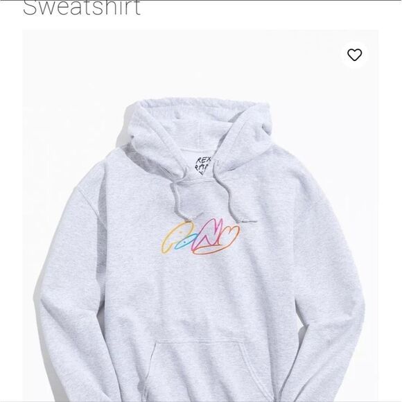 Urban outfitters RARE REX ORANGE COUNTY HOODIE MERCH concert hoodie small top - Picture 5 of 16